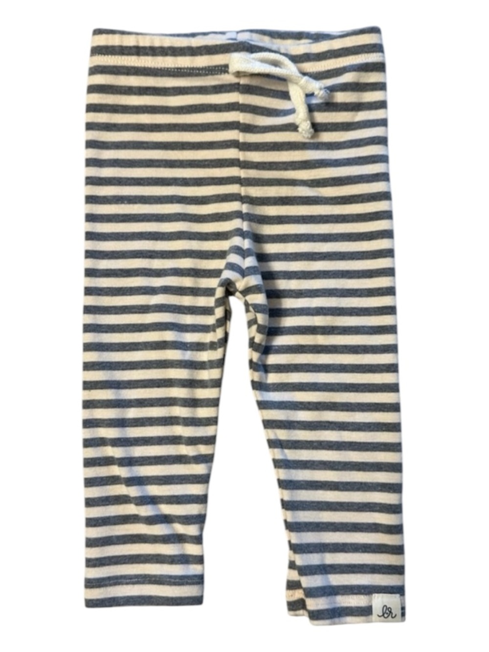 Lulu and Roo (Little Road Co) striped Leggings in size 6-12 months
